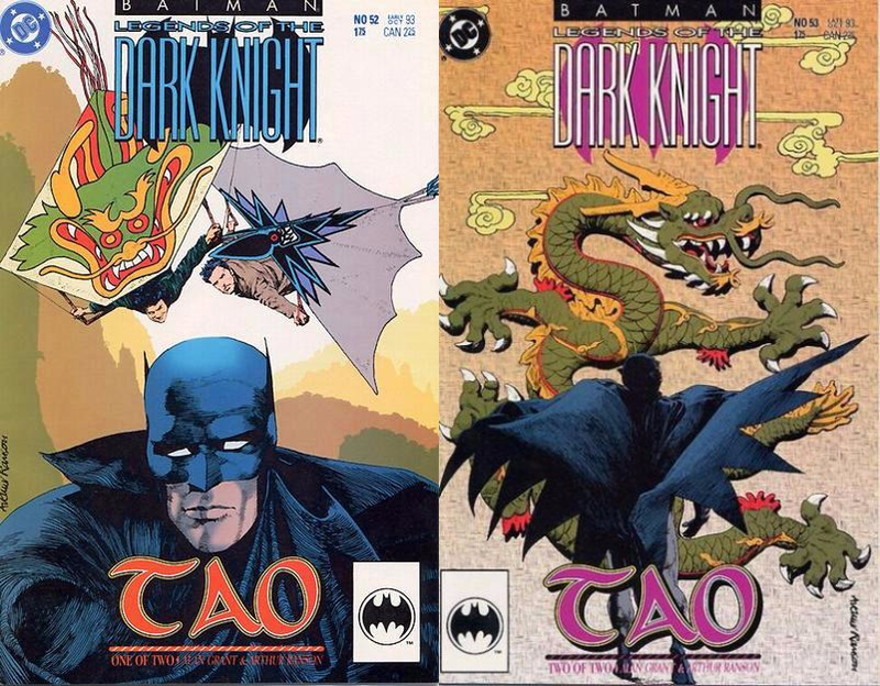 Illustration for article titled 3 panels that show the Taoist ideologies of Batman